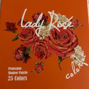 Lady Rose - Eyeshadow Pallet- 25 Colors —NEW—